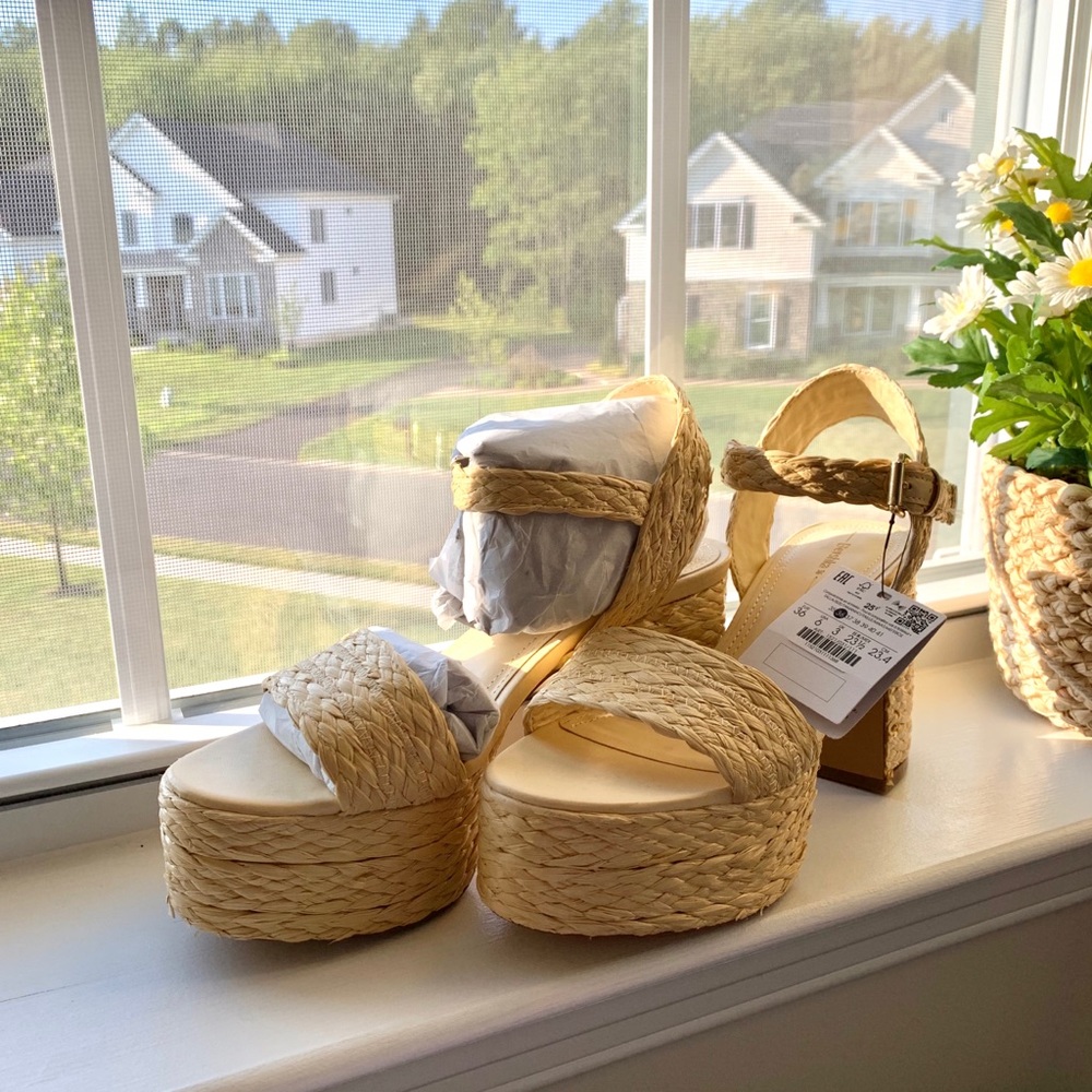 Bershka sandal platform